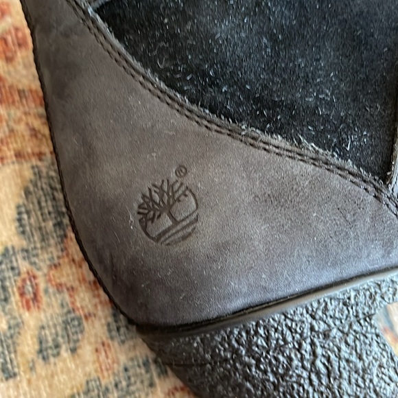 Timberland Glancy Field women’s high heel ankle bootie black size 10 - Picture 8 of 11